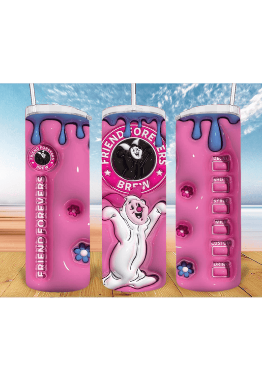 3D 20oz Tumbler Sublimation Print - KT SUBLIMATION, DTF AND MORE LLC