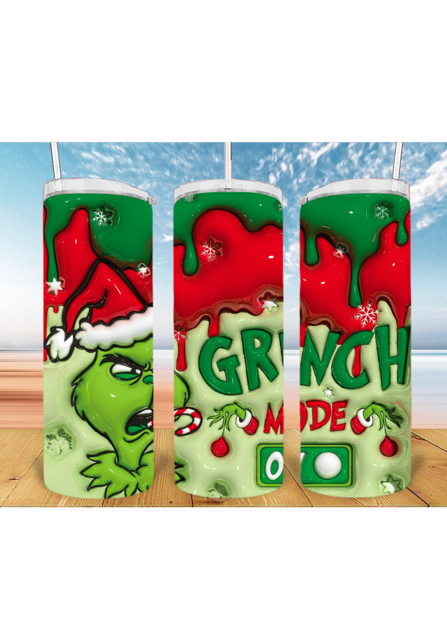 3D 20oz Tumbler Sublimation Print