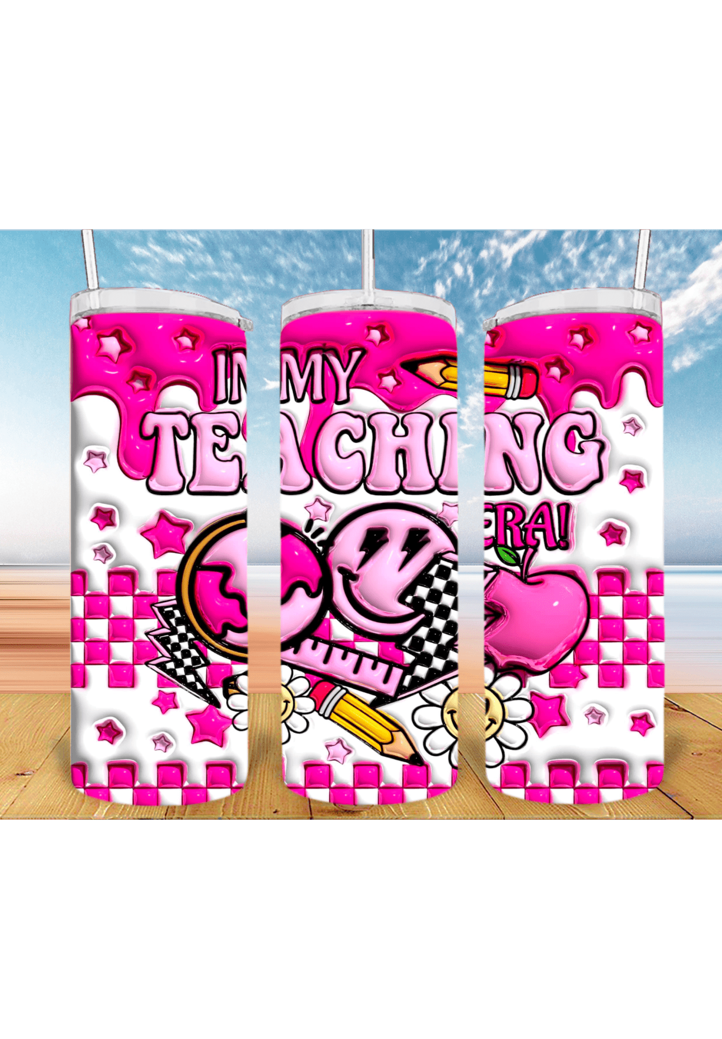 3D 20oz Tumbler Sublimation Print