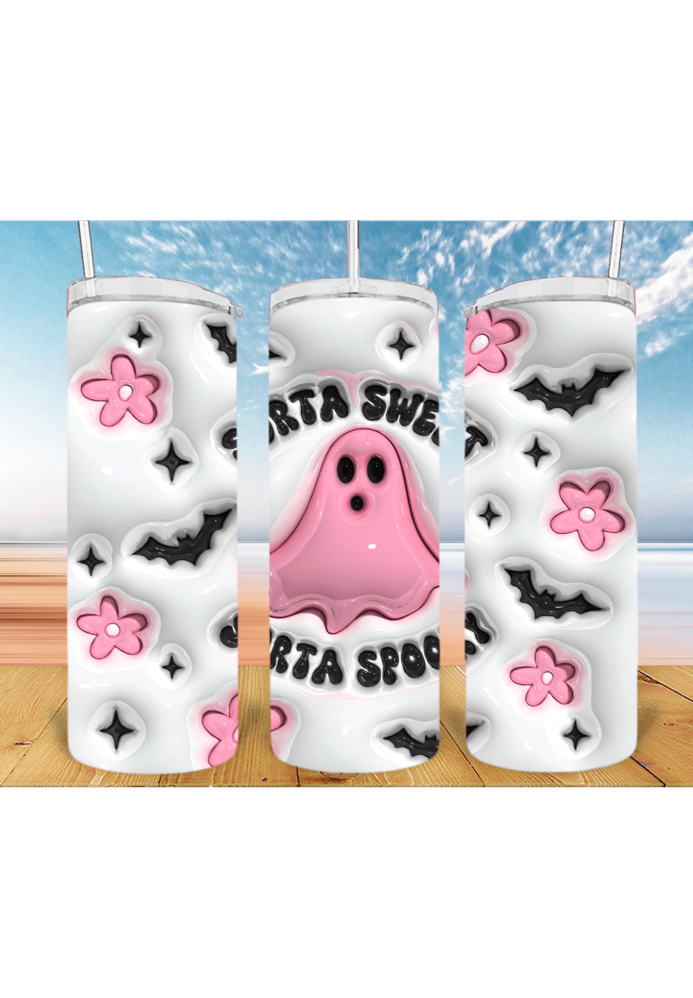 3D 20oz Tumbler Sublimation Print