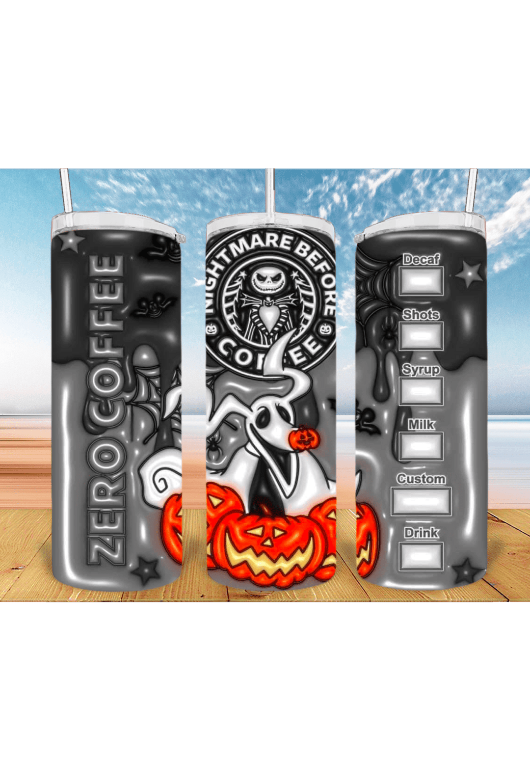 3D 20oz Tumbler Sublimation Print - KT SUBLIMATION, DTF AND MORE LLC