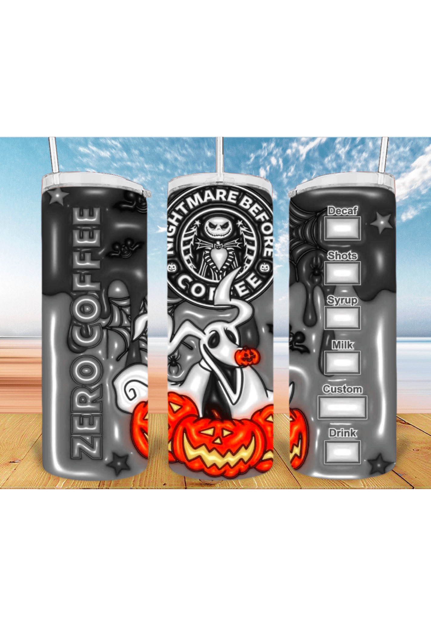 3D 20oz Tumbler Sublimation Print - KT SUBLIMATION, DTF AND MORE LLC