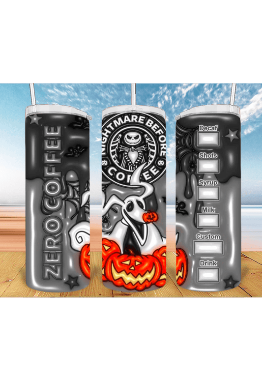 3D 20oz Tumbler Sublimation Print - KT SUBLIMATION, DTF AND MORE LLC