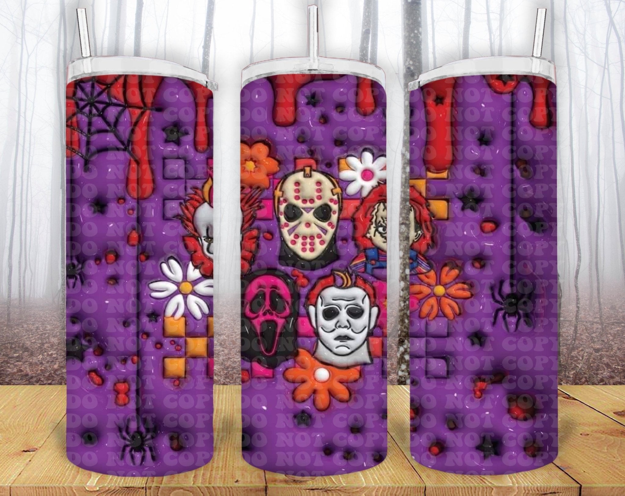 3D 20oz Tumbler Sublimation Print - KT SUBLIMATION, DTF AND MORE LLC