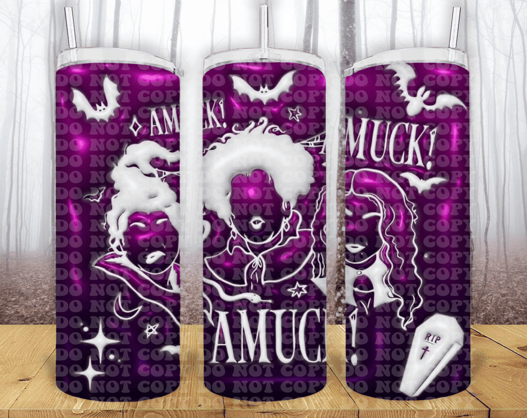 3D 20oz Tumbler Sublimation Print - KT SUBLIMATION, DTF AND MORE LLC