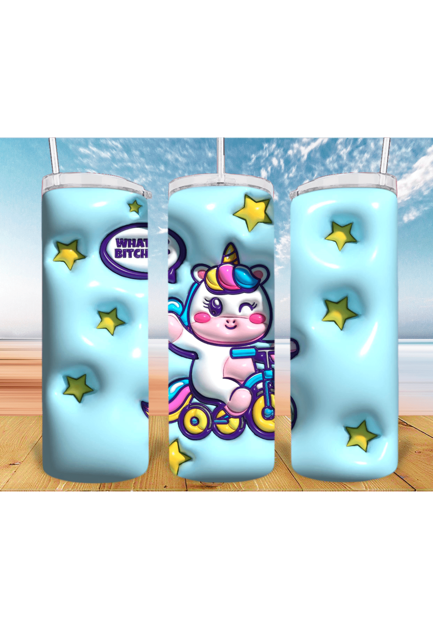 3D 20oz Tumbler Sublimation Print