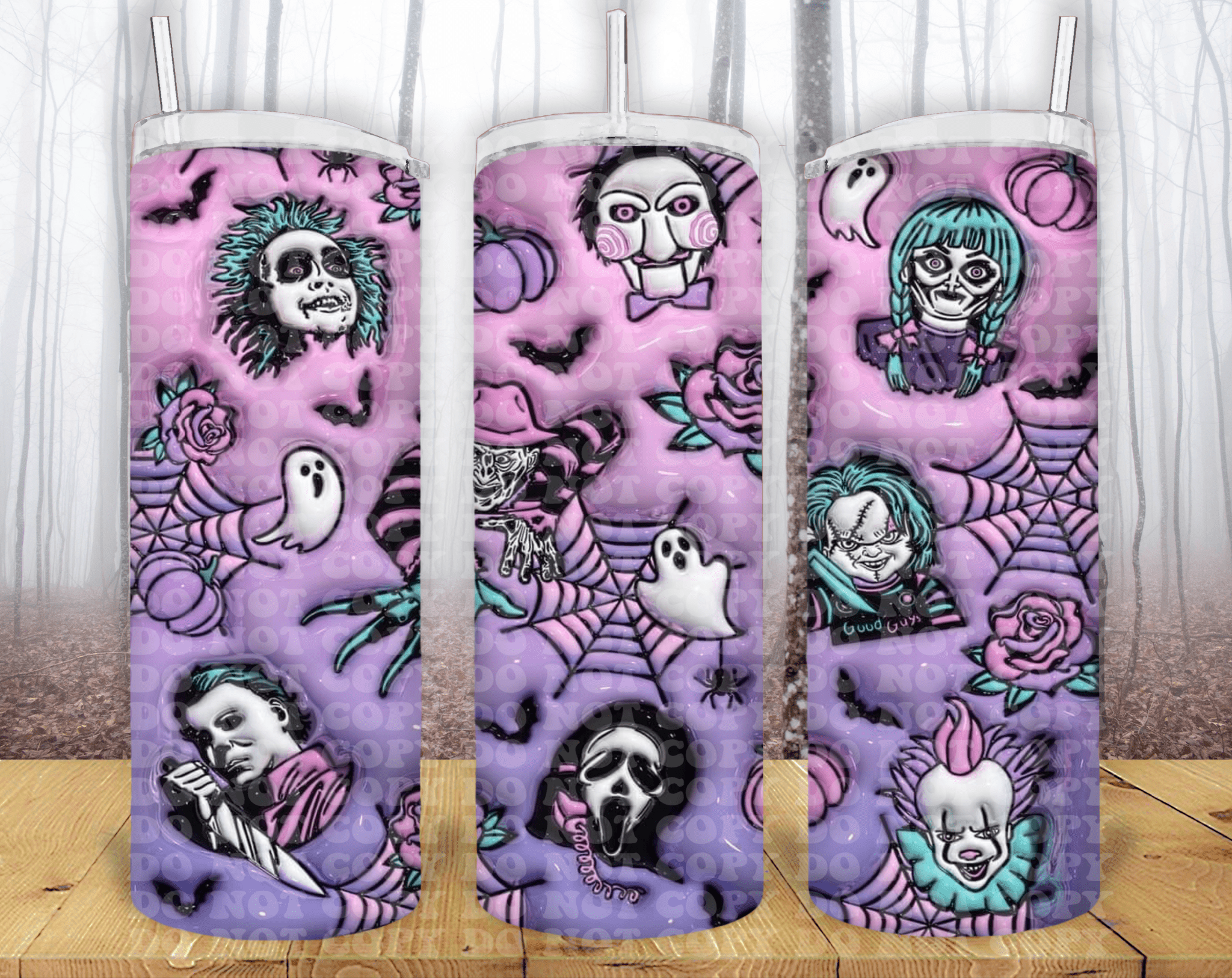 3D 20oz Tumbler Sublimation Print