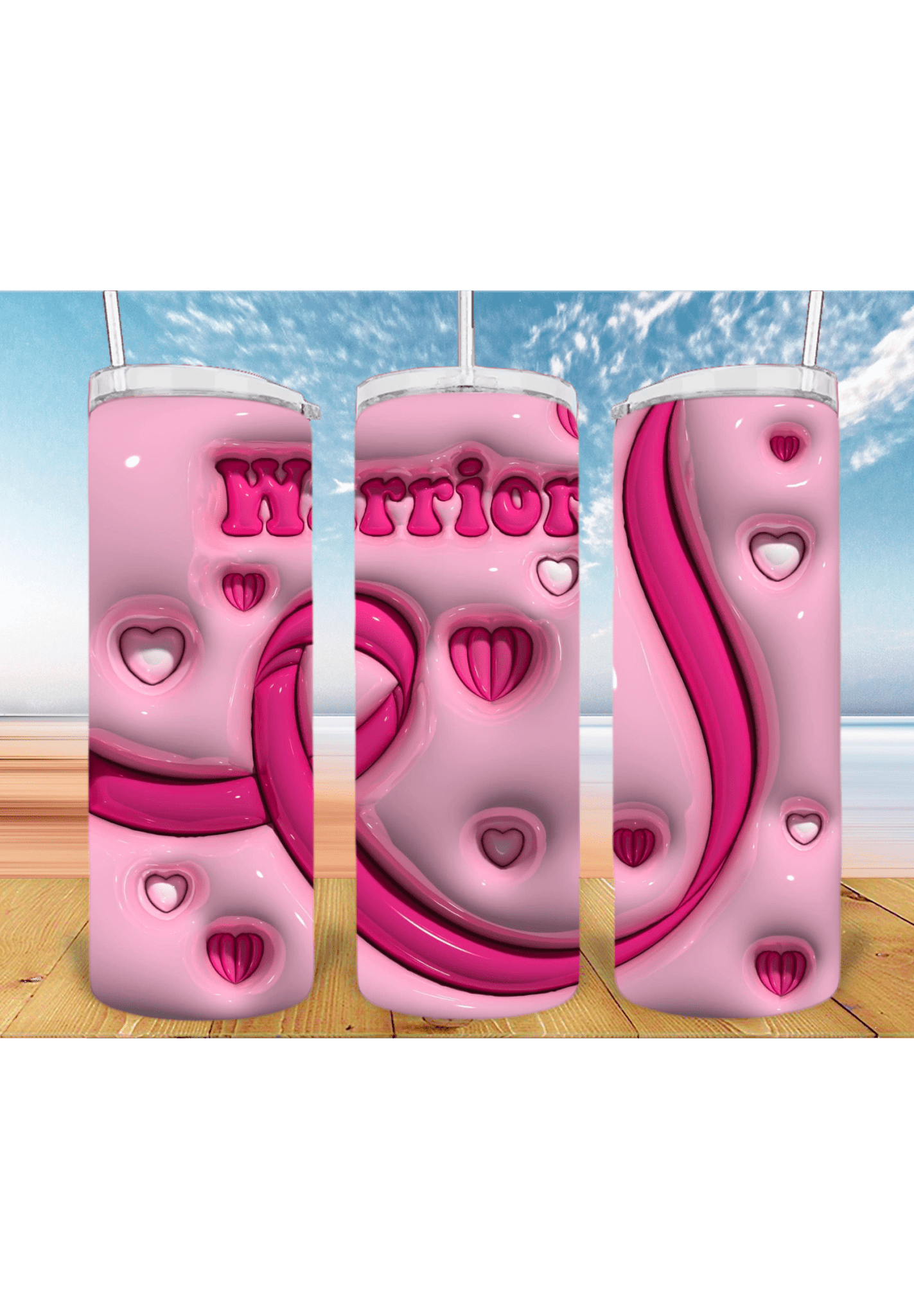 3D 20oz Tumbler Sublimation Print