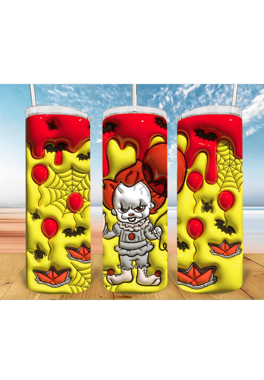 3D Halloween 20oz Tumbler Sublimation Print – Spooky & Realistic Designs 🎃👻 - KT SUBLIMATION, DTF AND MORE LLC