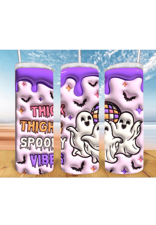 3D Halloween 20oz Tumbler Sublimation Print – Spooky & Realistic Designs 🎃👻 - KT SUBLIMATION, DTF AND MORE LLC