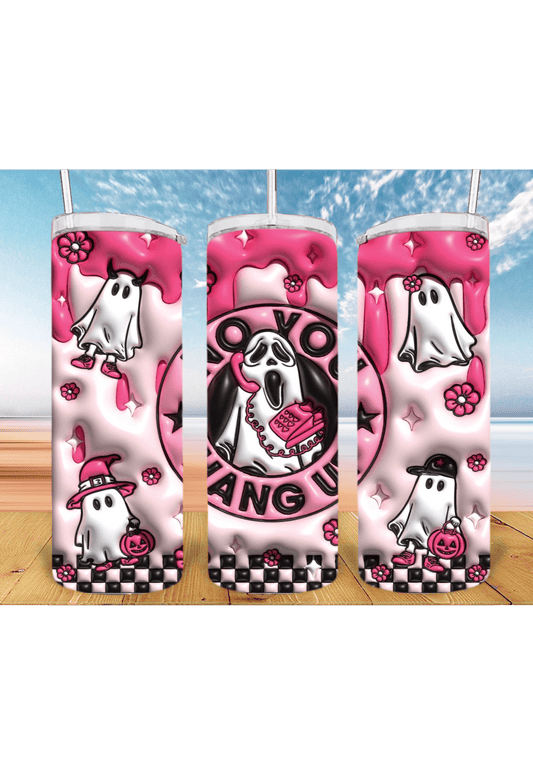 3D Halloween 20oz Tumbler Sublimation Print – Spooky & Realistic Designs 🎃👻 - KT SUBLIMATION, DTF AND MORE LLC