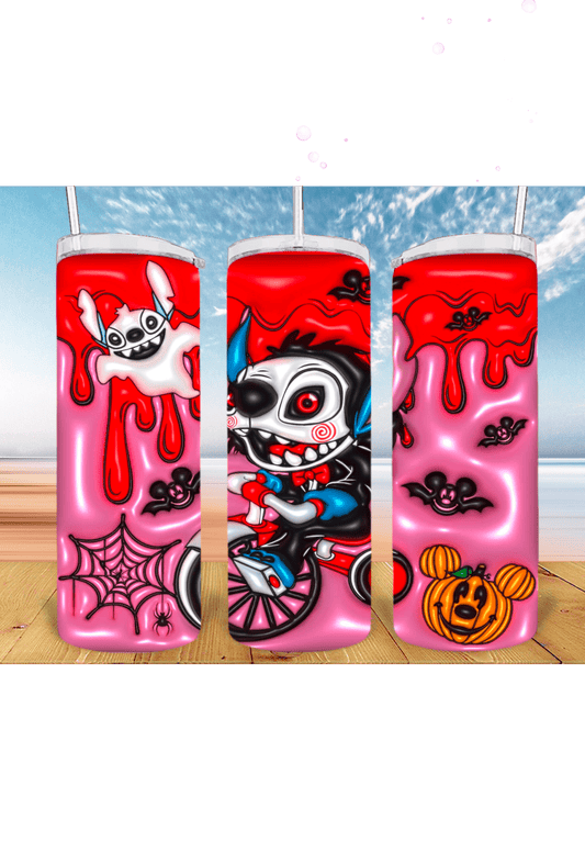 3D Halloween 20oz Tumbler Sublimation Print – Spooky & Realistic Designs 🎃👻 - KT SUBLIMATION, DTF AND MORE LLC