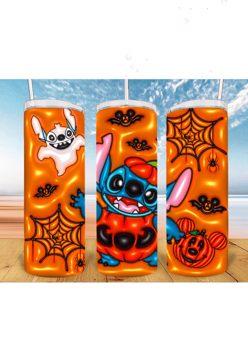 3D Halloween 20oz Tumbler Sublimation Print – Spooky & Realistic Designs 🎃👻 - KT SUBLIMATION, DTF AND MORE LLC