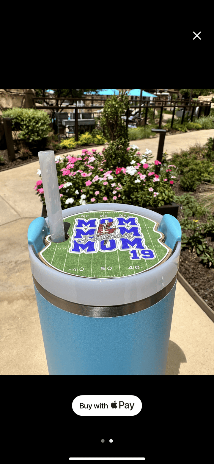 40 oz Stanley Quencher H2.0 Tumbler Name Plate SUBLIMATION BLANK - KT SUBLIMATION, DTF AND MORE LLC