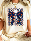 H-Town Astros DTF Transfer – Vibrant & Durable Houston Baseball Heat Press Print for Custom Fan Apparel & Game Day Gear