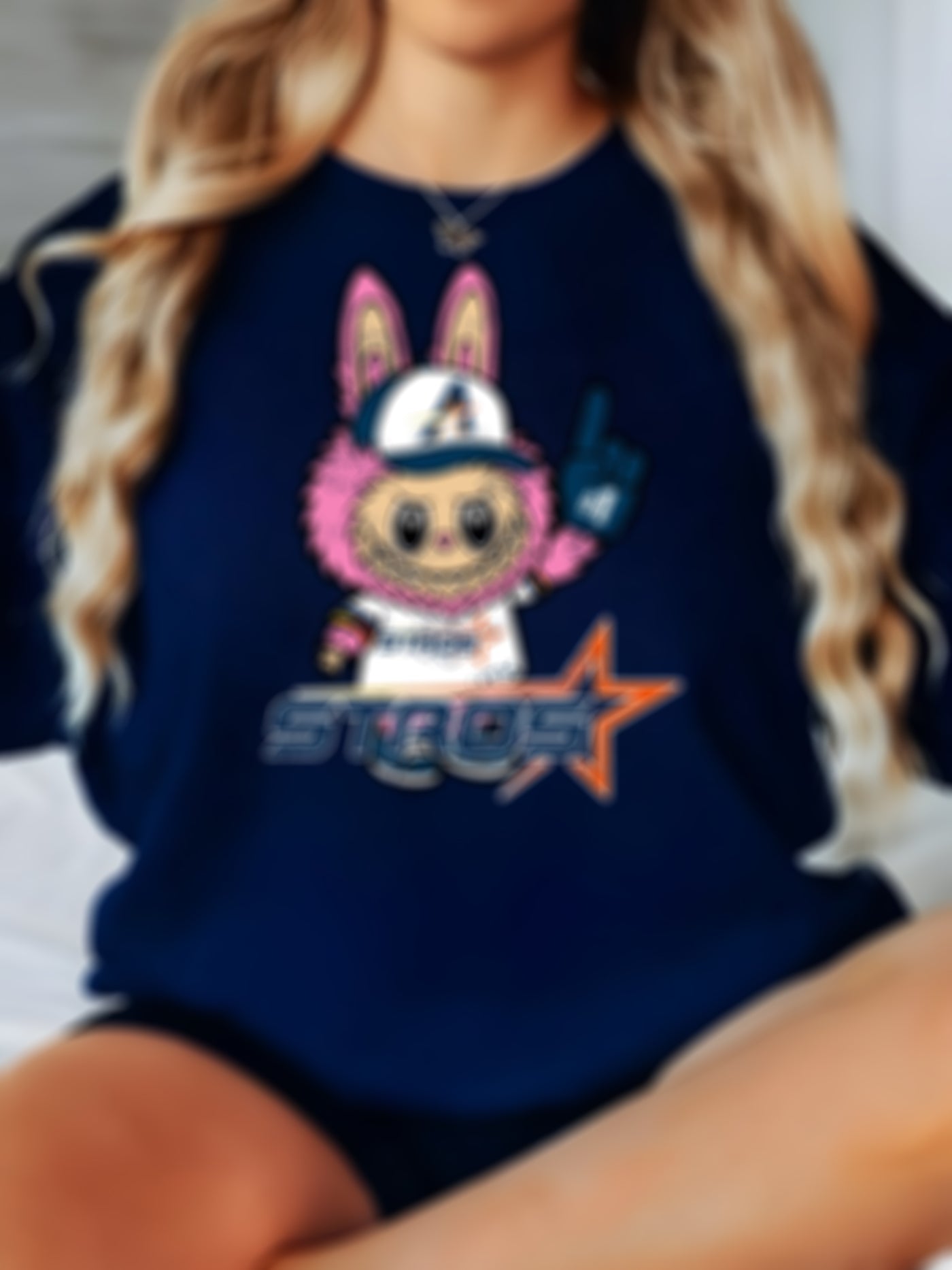 Monster DTF Transfer – Cute Pop Mart Character for T-Shirts & Apparel
