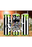 Beetlejuice 20oz Tumbler Sublimation Print