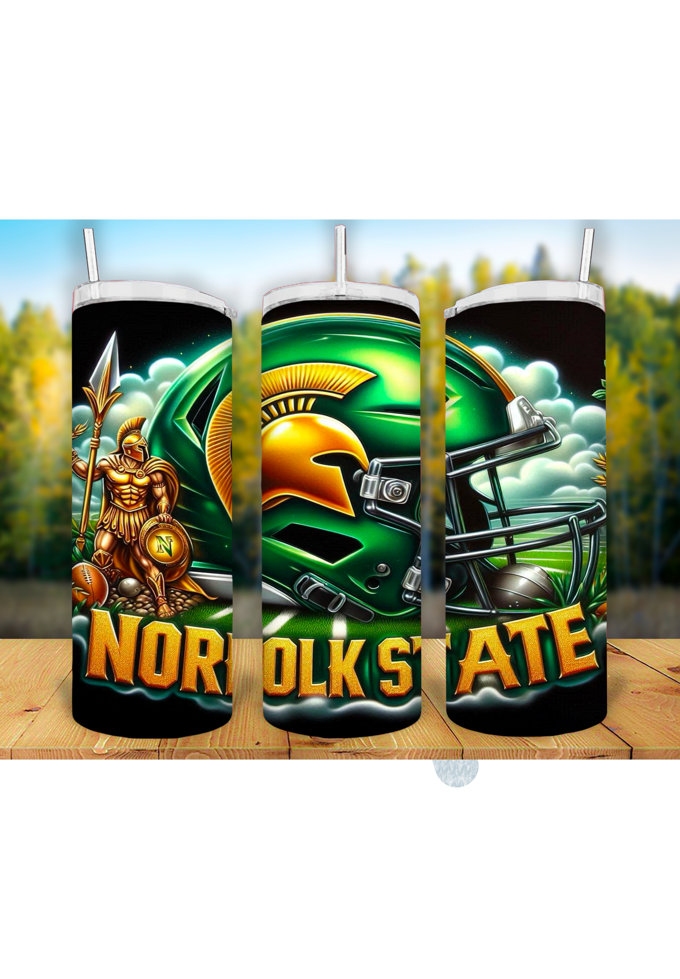 Football Game Day 20oz Sublimation Tumbler Wrap – Ready to Print for Sports Fans
