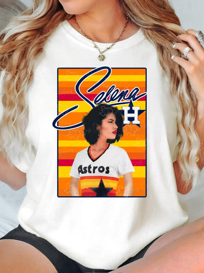 Selena DTF Transfer | Iconic Music Design