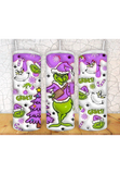 Grinch 3D 20oz Tumbler Sublimation Print