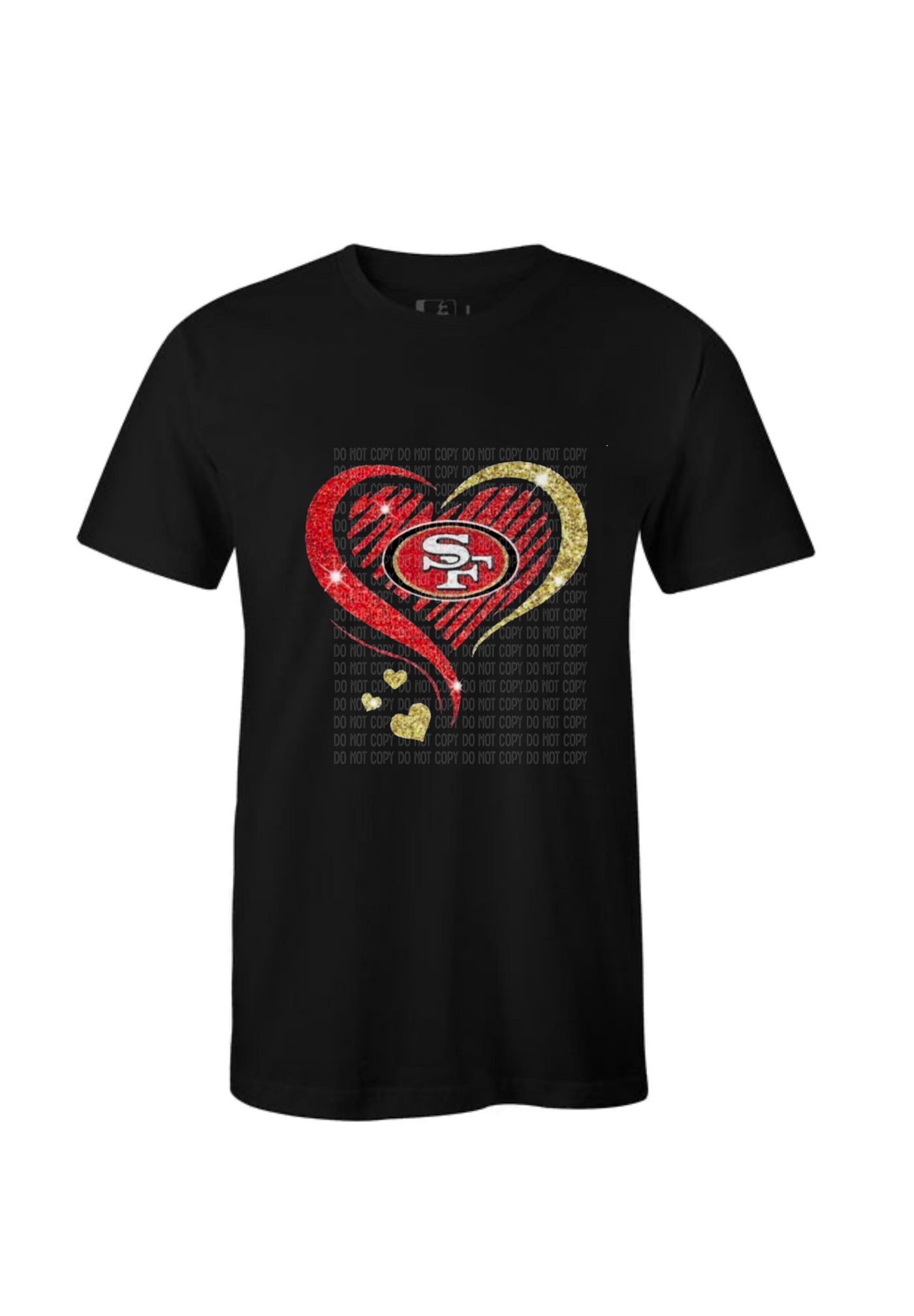 SF DTF Ready to Press Transfer – Show Your Team Pride