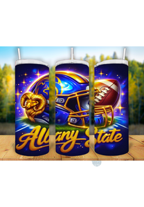 Albany State Football 20oz sublimation print