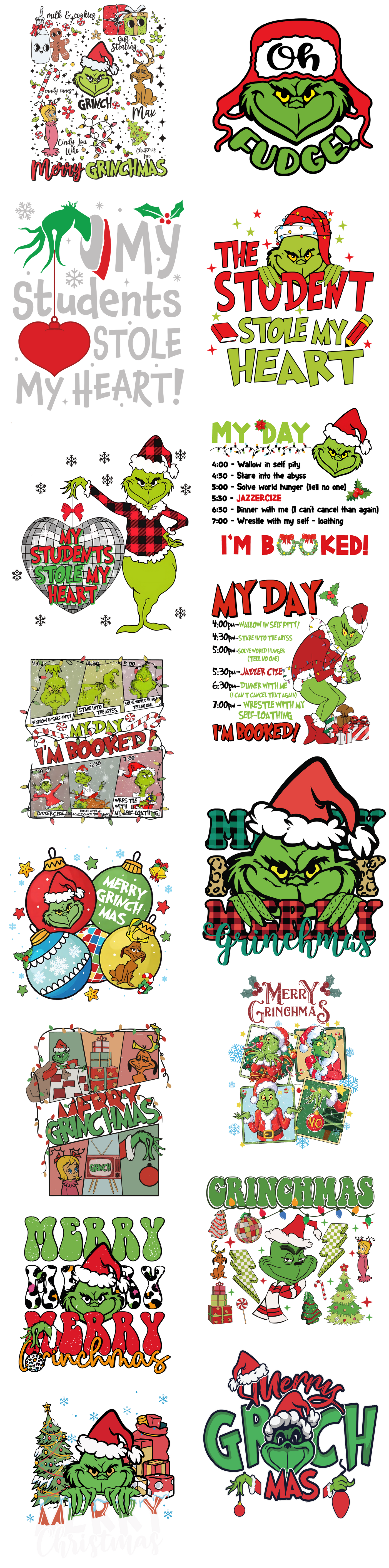 You’re a Mean One 3 DTF Transfer – Custom Holiday Print | Bulk & Wholesale DTF Transfers