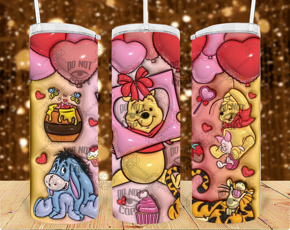 Love 20oz Tumbler Sublimation Print