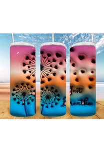 3D 20oz Tumbler Sublimation Print