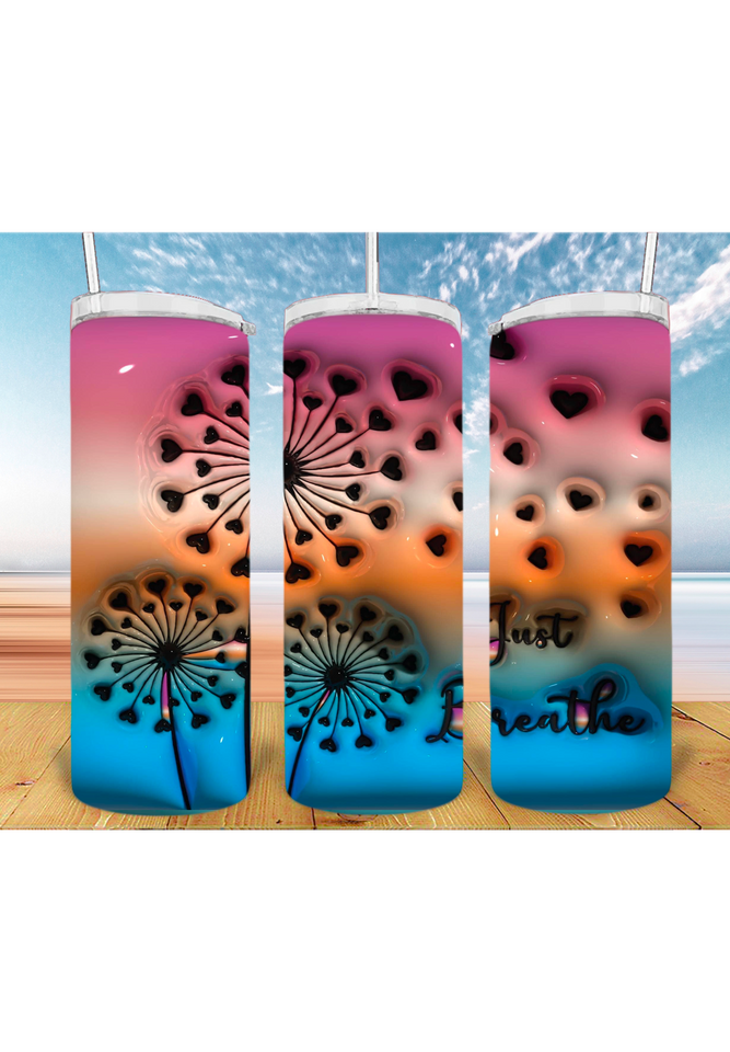 3D 20oz Tumbler Sublimation Print