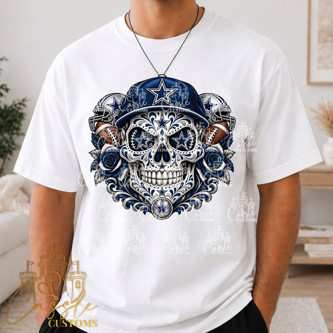 Houston Cowboys DTF Transfer – Ready-to-Press Design