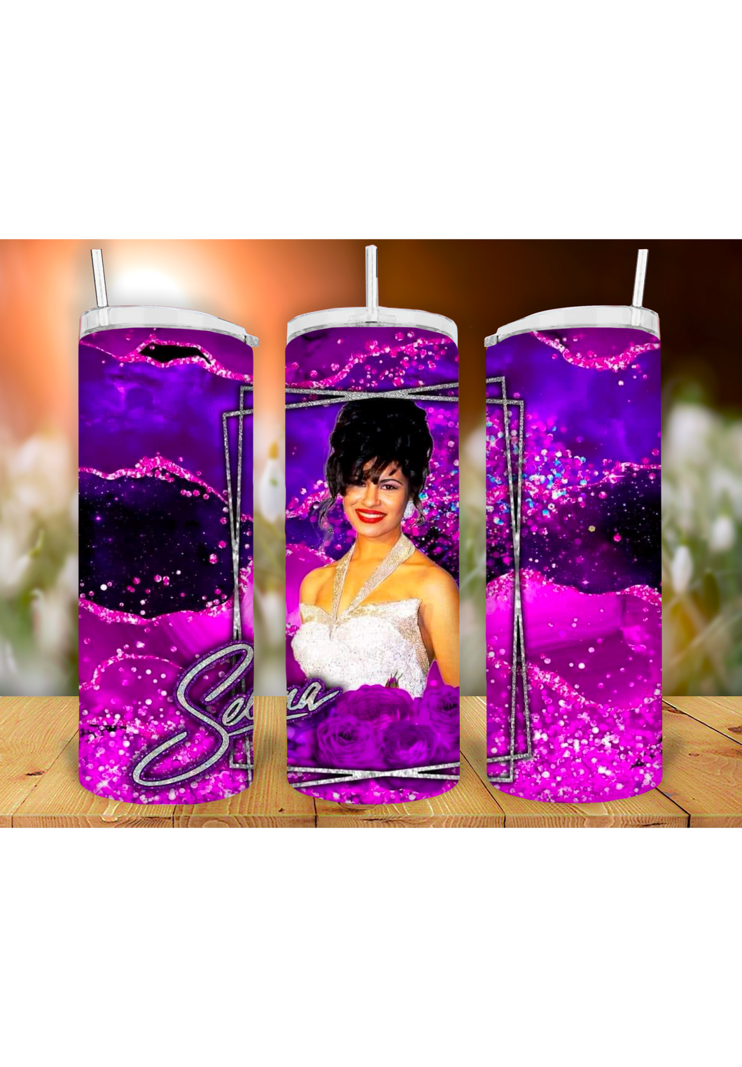 Selena  20oz sublimation print