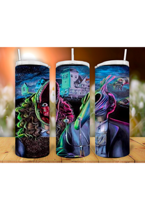 Beetlejuice 20oz Tumbler Sublimation Print