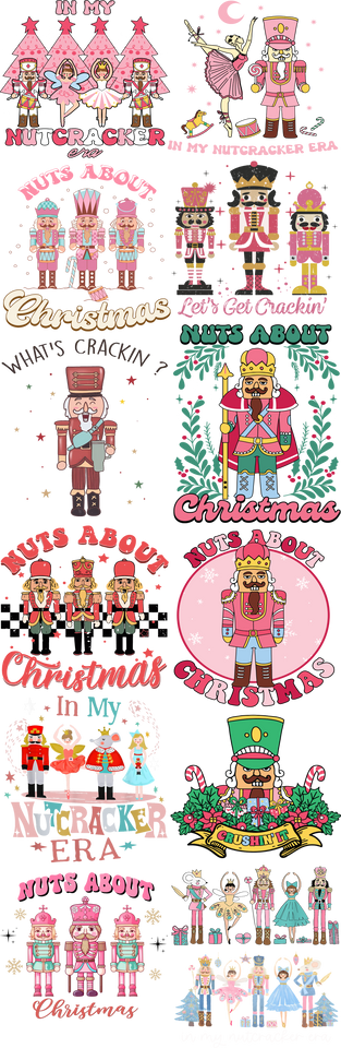 Christmas Nutcracker DTF Transfer, Custom DTF Print, Bulk DTF Transfer, Wholesale Dtf Print