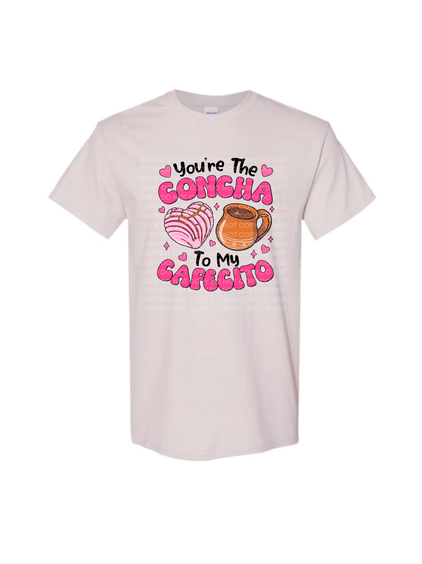 You are the concha to my cafecito DTF