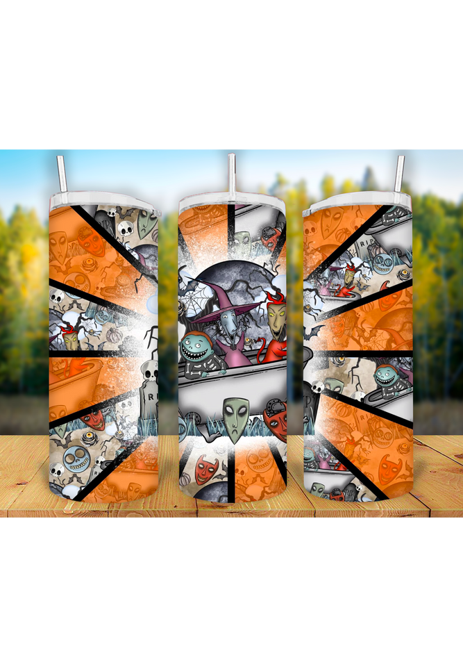 Halloween 20oz Tumbler Sublimation Print