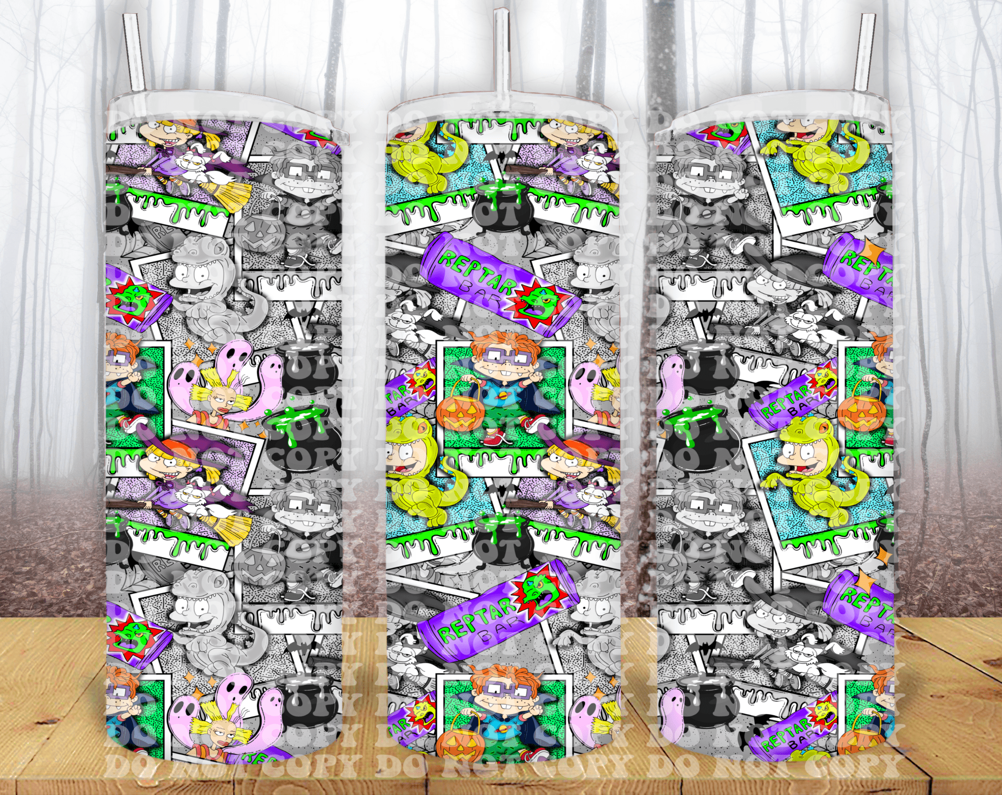 90’s Halloween 20oz Tumbler Sublimation Print