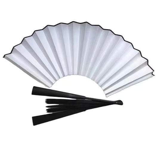 10-Inch Large Sublimation Hand Clack Fan – Customizable & Vibrant! 🌬️🎨