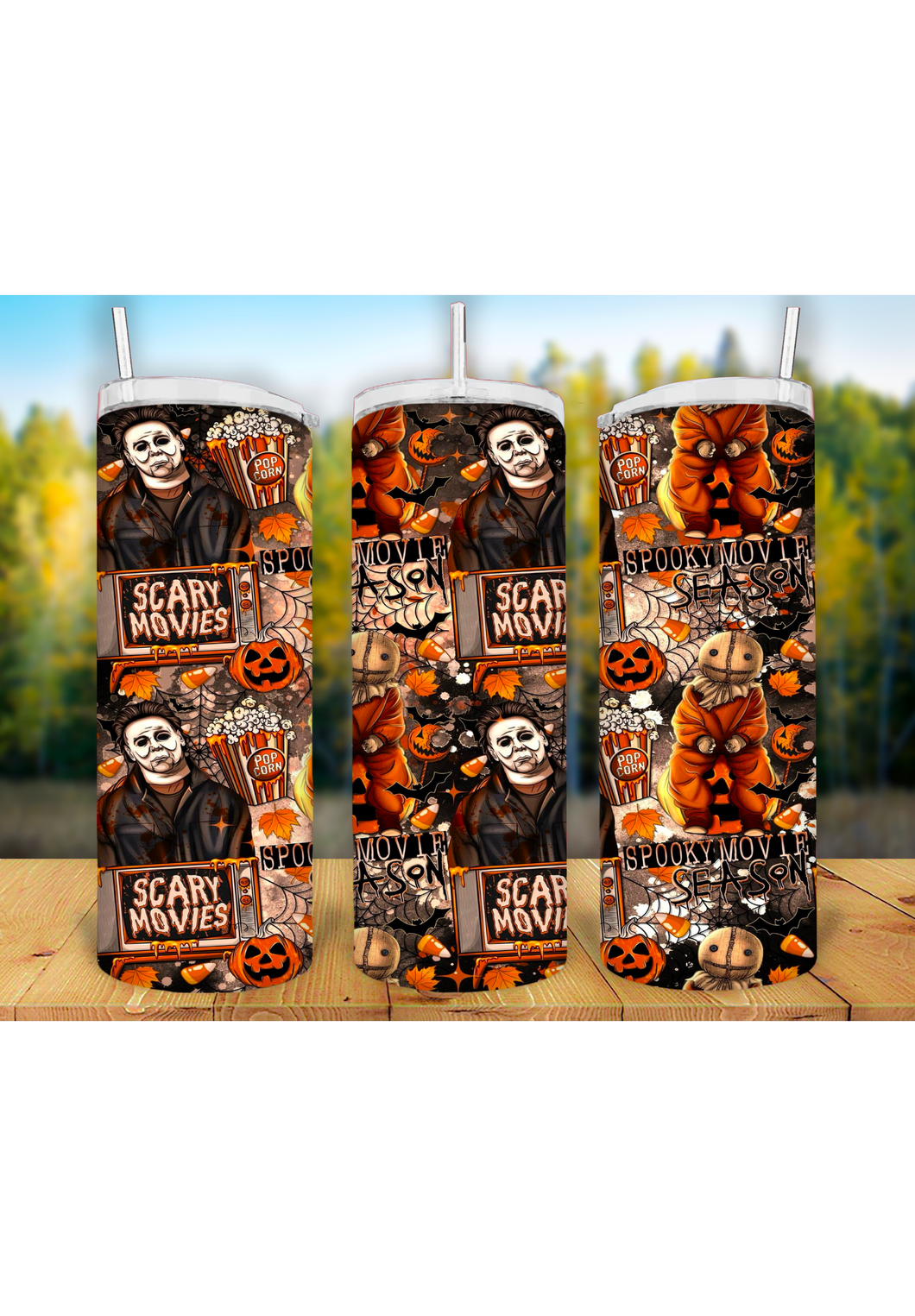 Halloween 20oz Tumbler Sublimation Print