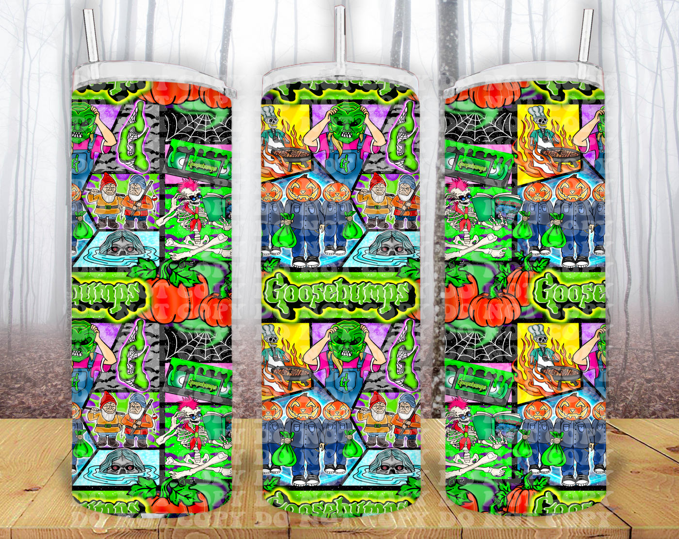 Goosebumps 20oz Tumbler Sublimation Print