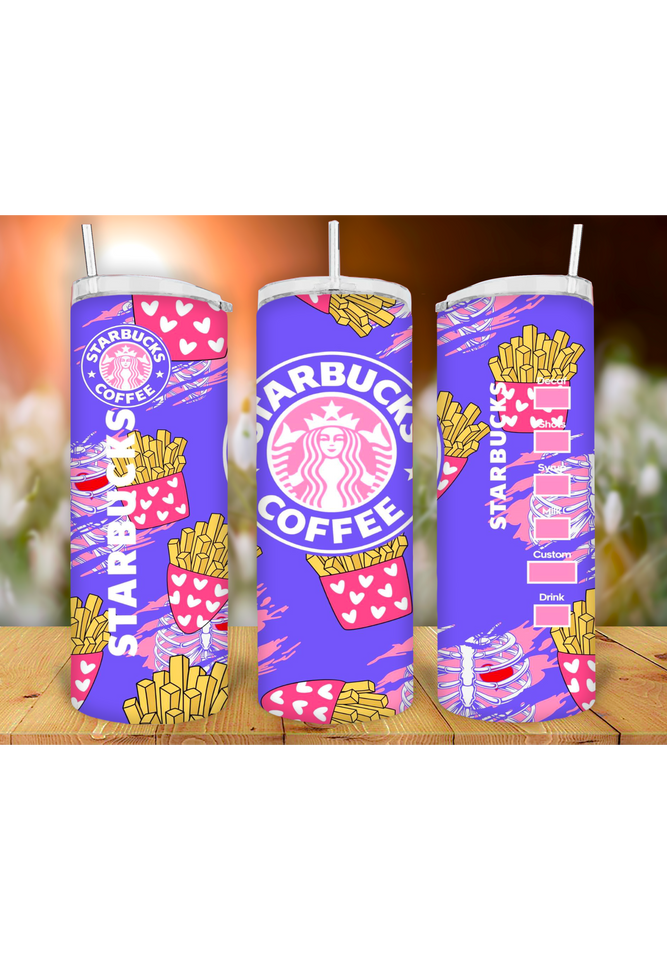 Starbucks 20oz Tumbler Sublimation Print