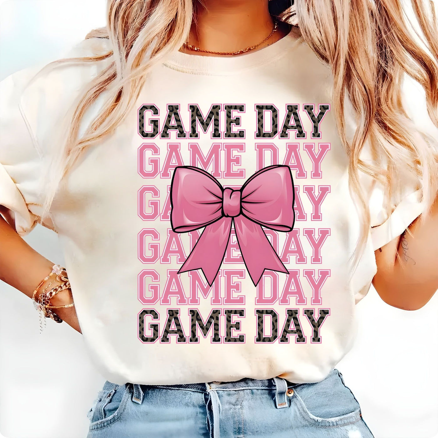 Football Season DTF Transfer – Game Day Vibes & Team Spirit Design, Ready to Press