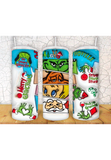 Grinch 3D 20oz Tumbler Sublimation Print