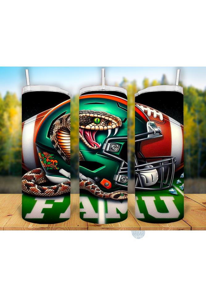 Football 20oz sublimation print