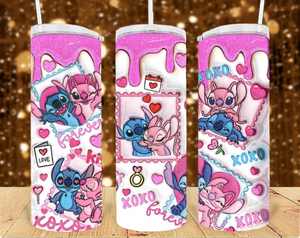 Xoxo 20oz Tumbler Sublimation Print