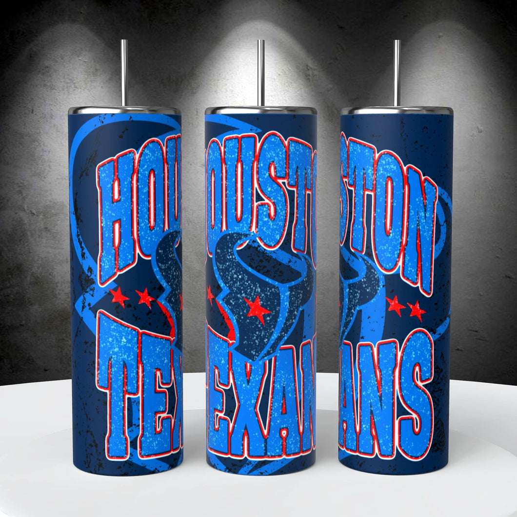 Football Texans  20oz sublimation print