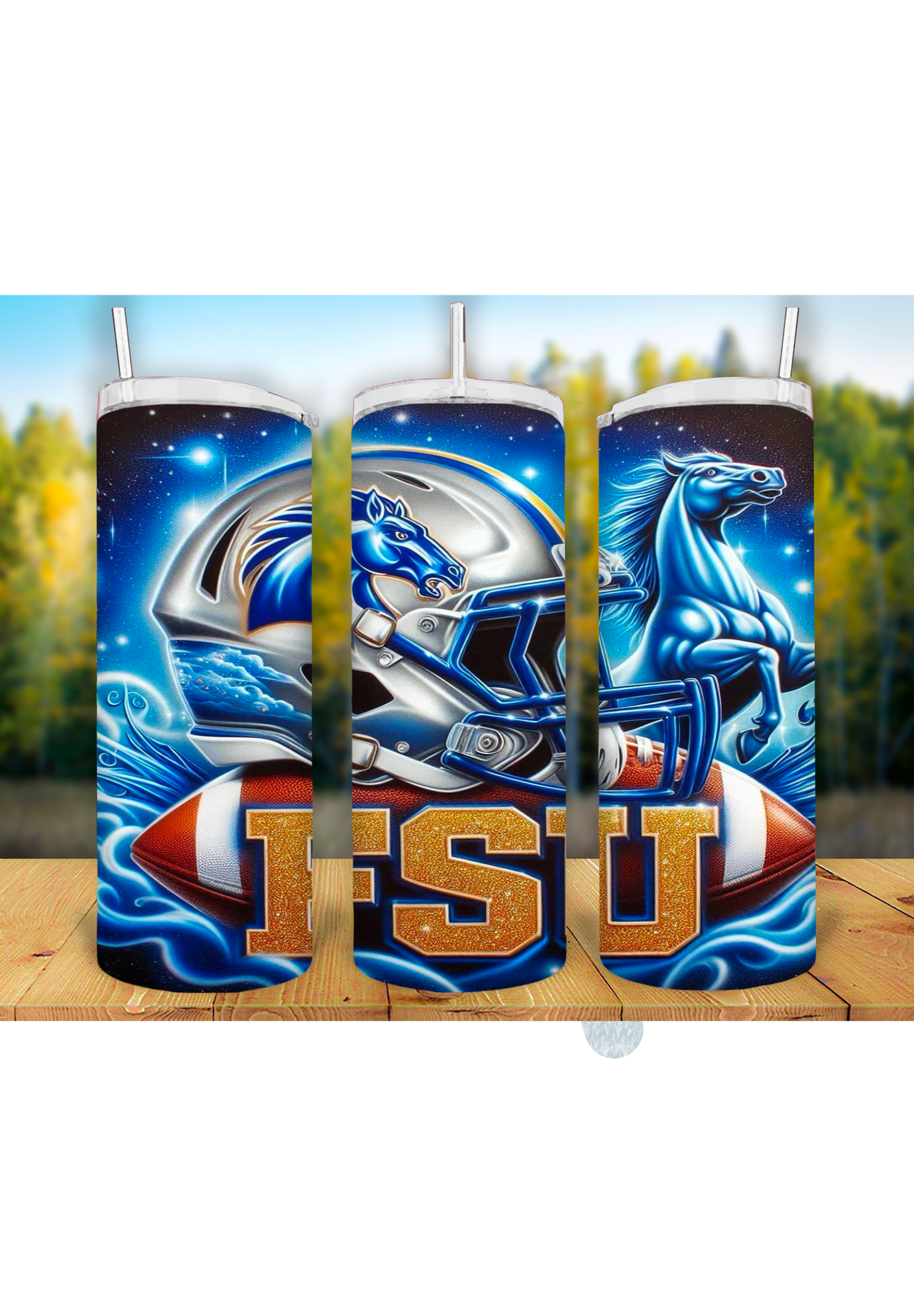 Football Game Day 20oz Sublimation Tumbler Wrap – Ready to Print for Sports Fans