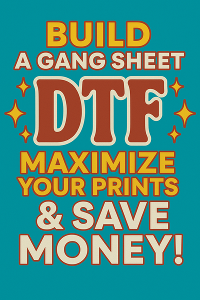 Build a DTF Gang Sheet – Maximize Your Prints & Save Money! | Custom Ready-to-Press Transfers