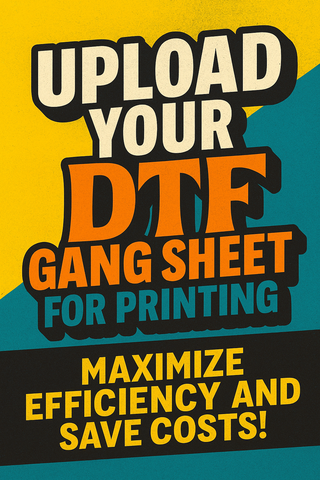 Upload Your DTF  Gang Sheet for Printing – Maximize Efficiency and Save Costs