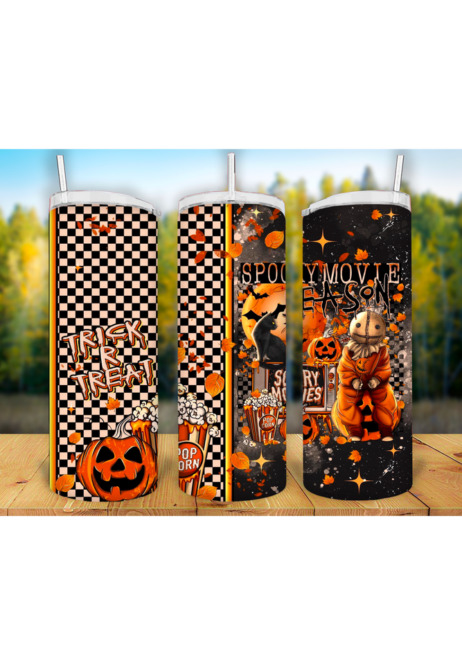 Halloween 20oz Tumbler Sublimation Print